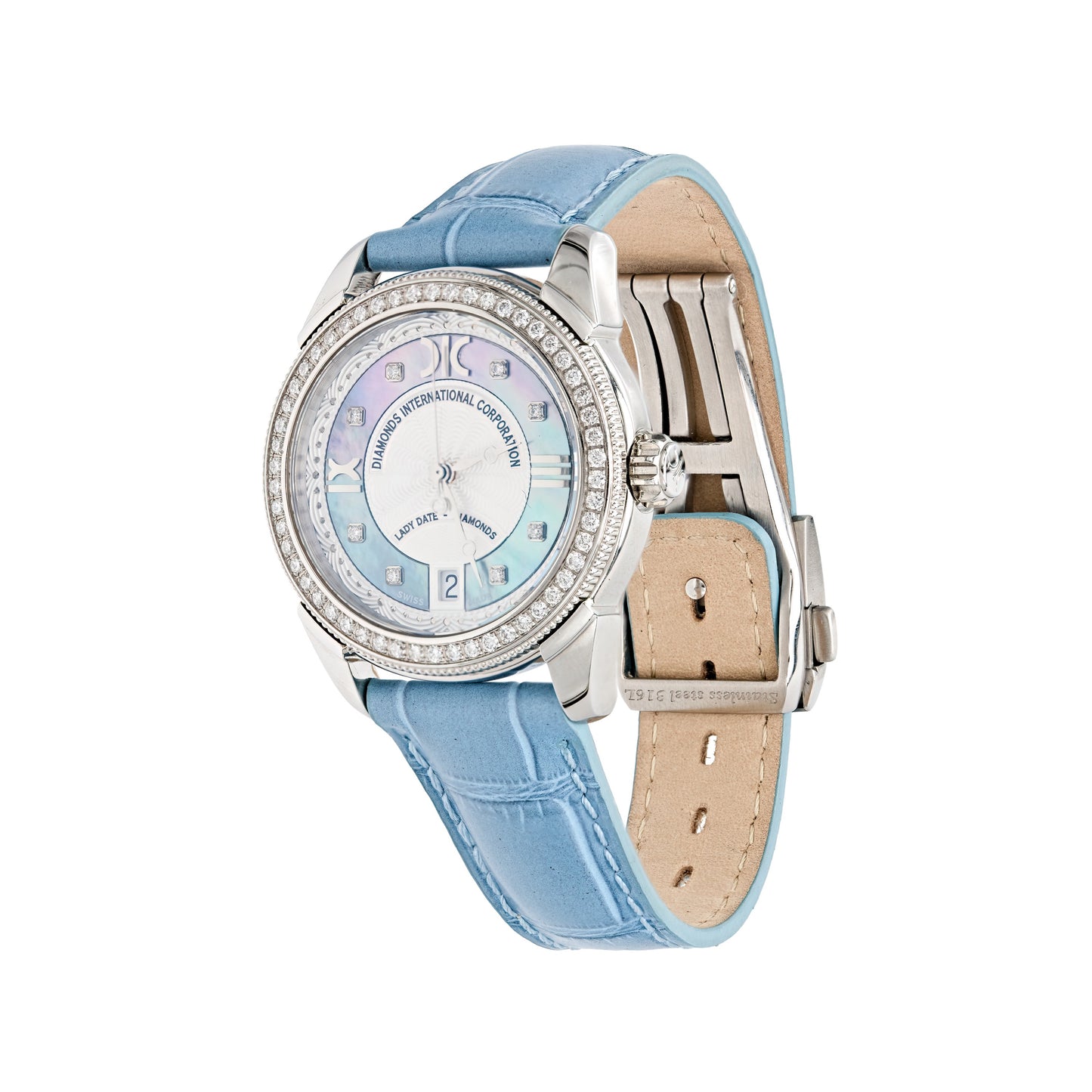 WATCH A9267-D-AK-BLUE-LEATHER