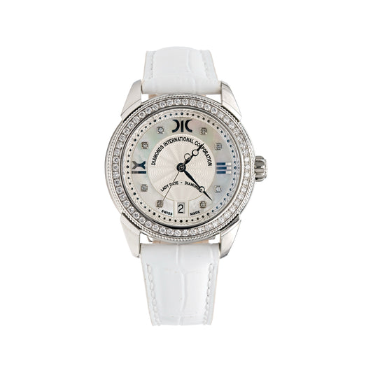 WATCH A9267-D-AN-WHITE-LEATHER